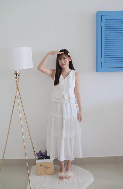 Claudette Suit Fabric Vest