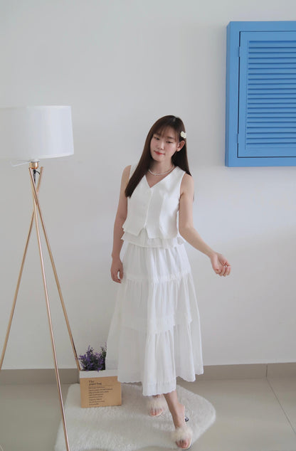 Claudette Suit Fabric Vest