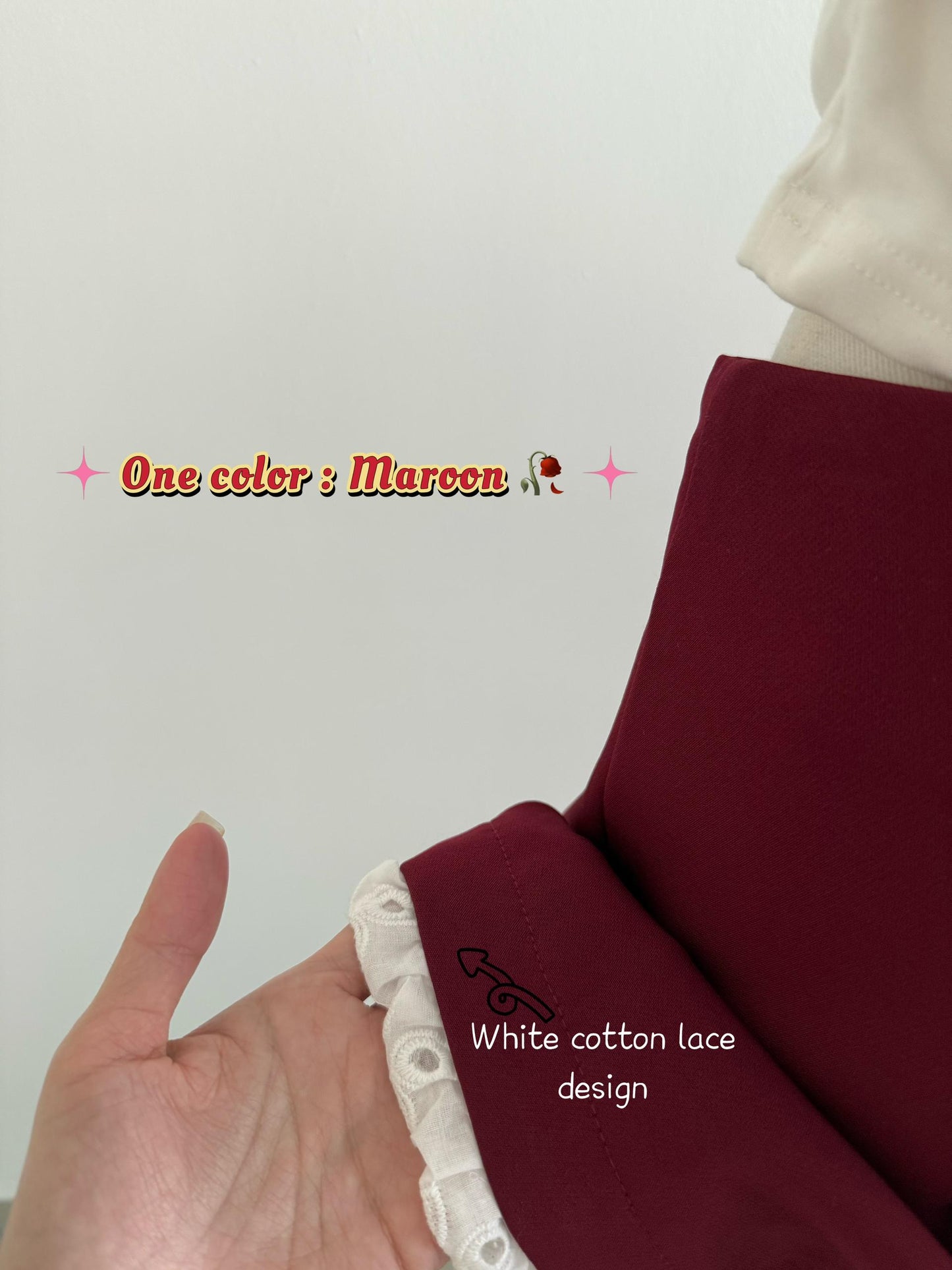 Suit Fabric A Line Lacey Shorts