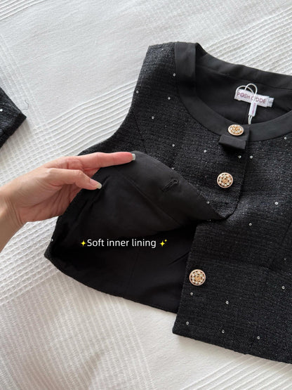 Lavish Tweed Set Wear