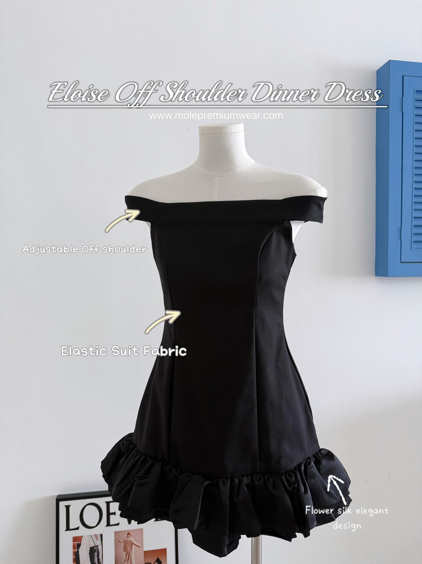 Eloise Off Shoulder Dress