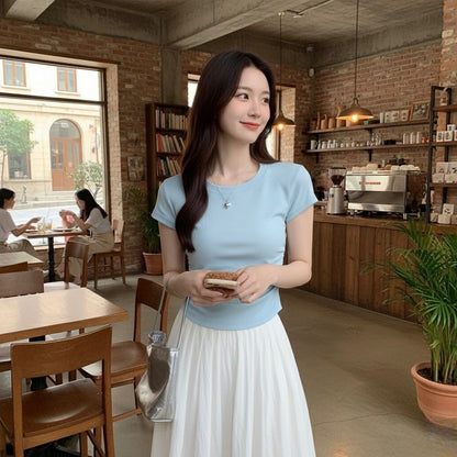 Slim Fit Basic Cotton Tee