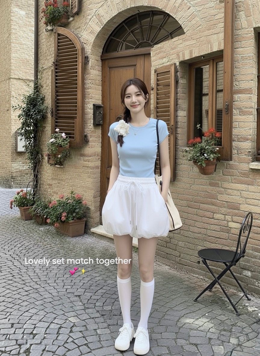 Slim Fit Basic Cotton Tee