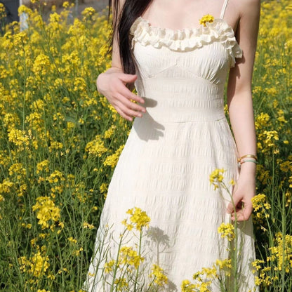 Loretta Cream Dress