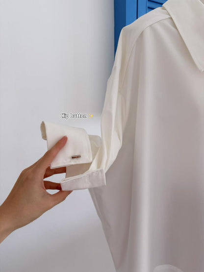 White Bella Ribbon Blouse
