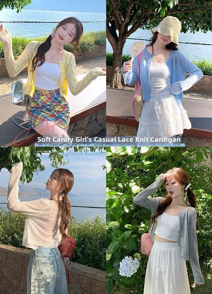 Sunscreen Thin Knitted Cardigan
