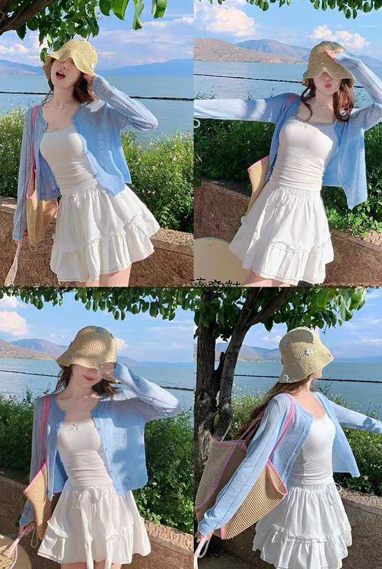 Sunscreen Thin Knitted Cardigan