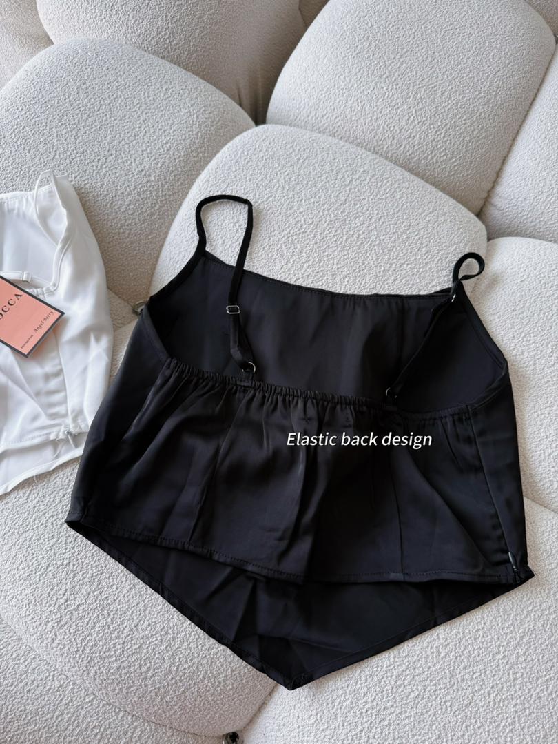 Addilyn Satin Top