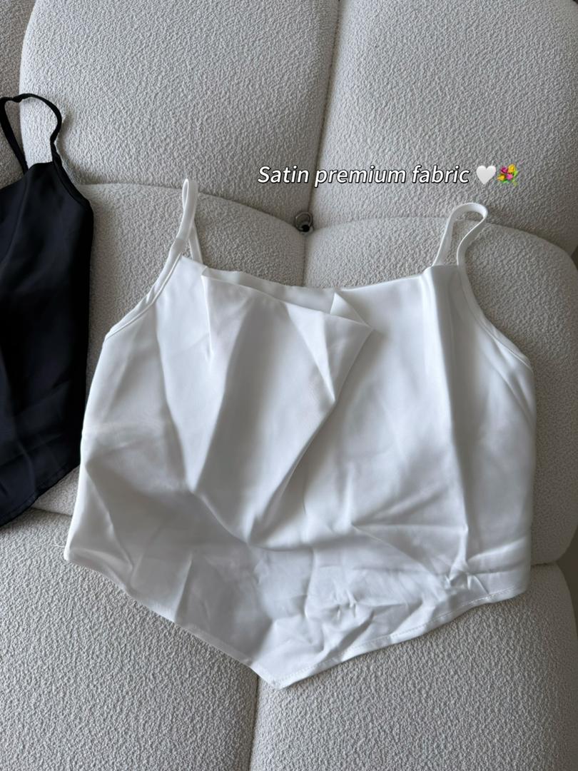 Addilyn Satin Top