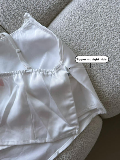 Addilyn Satin Top
