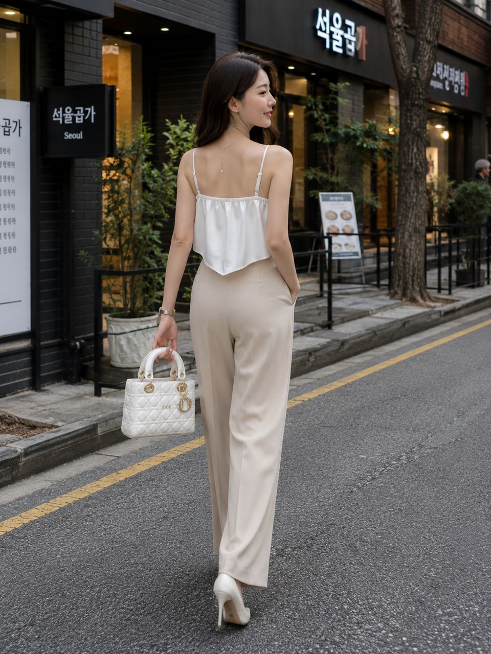 Addilyn Satin Top
