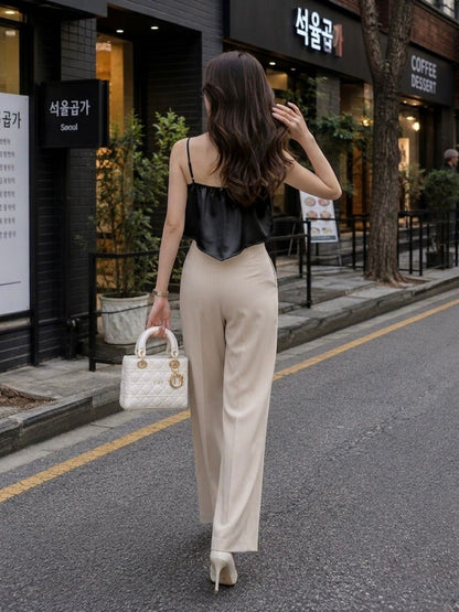 Addilyn Satin Top