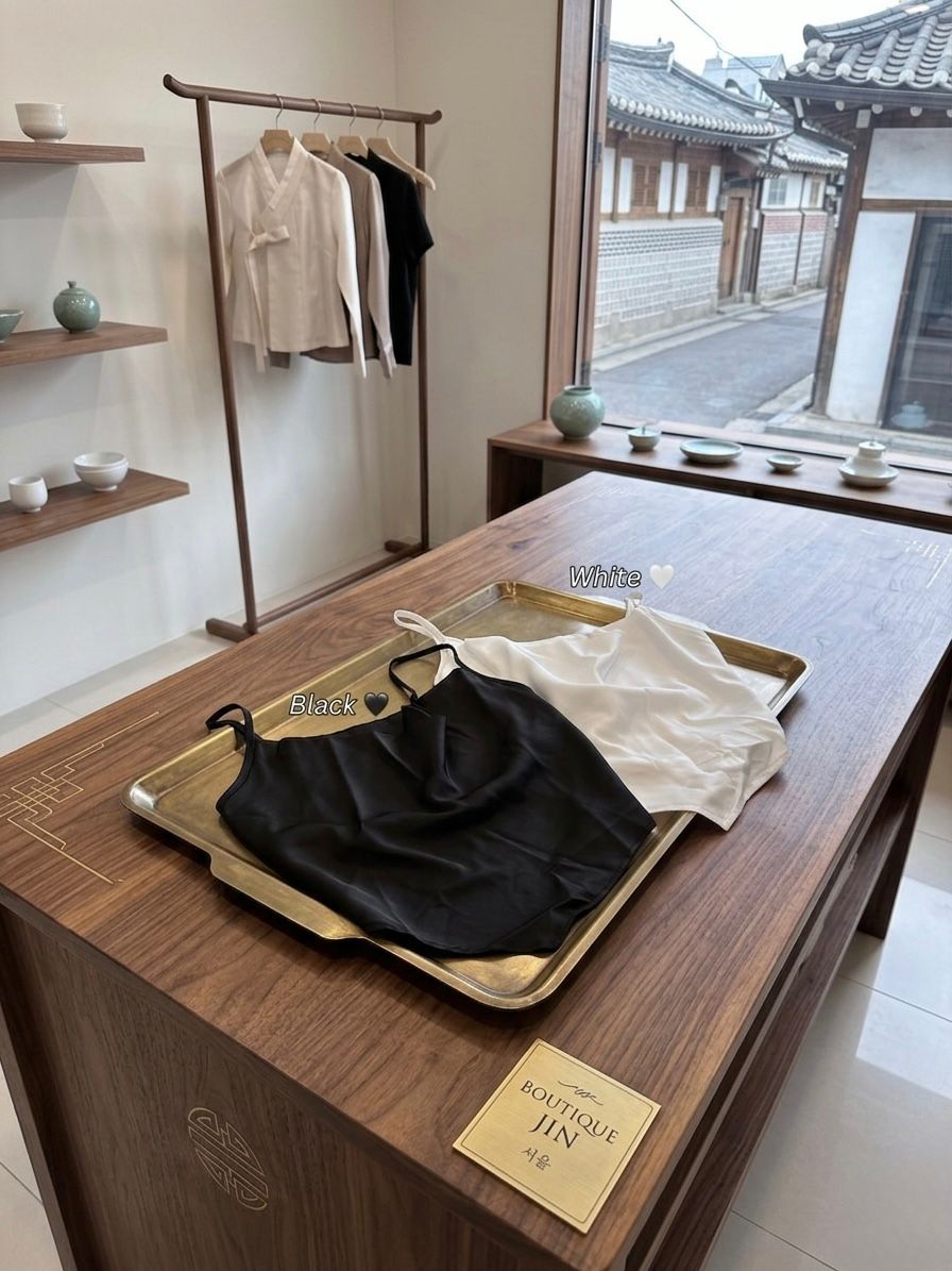 Addilyn Satin Top