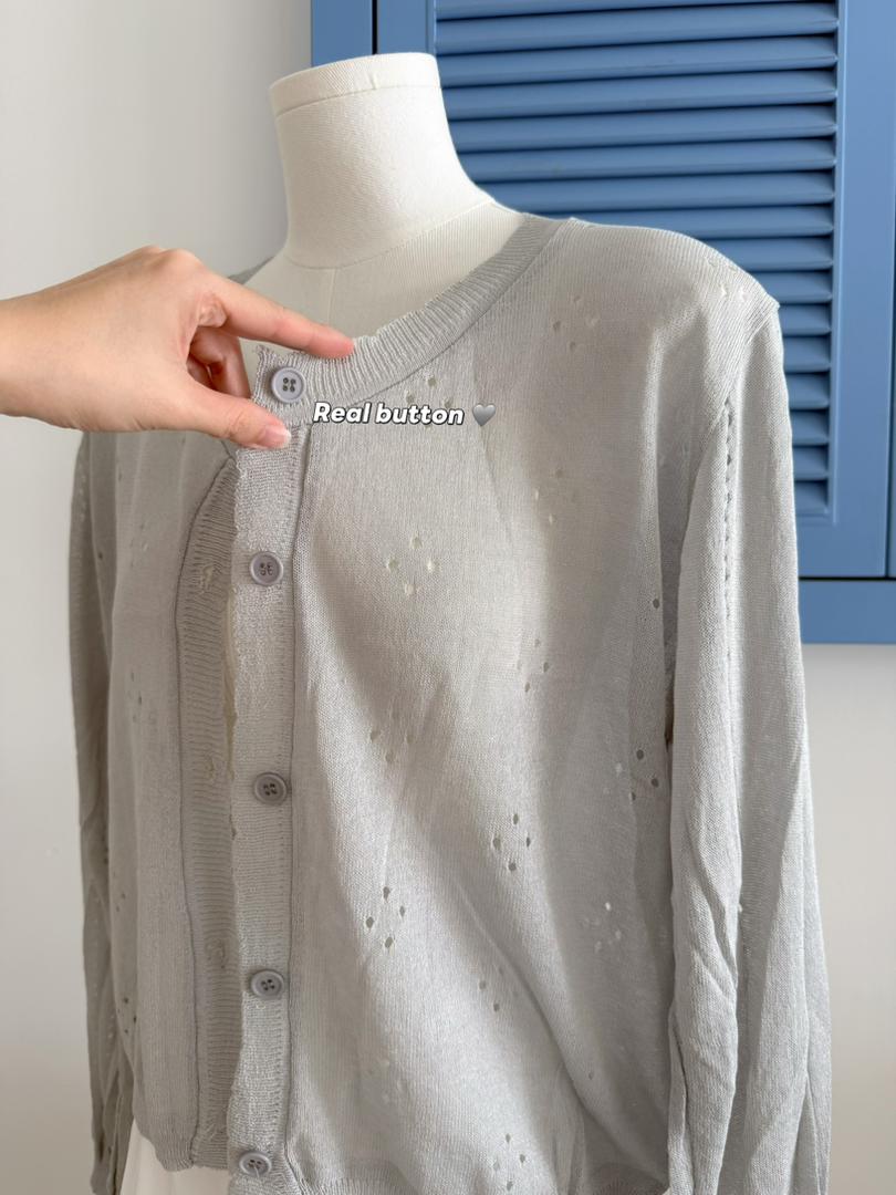 Sunscreen Thin Knitted Cardigan