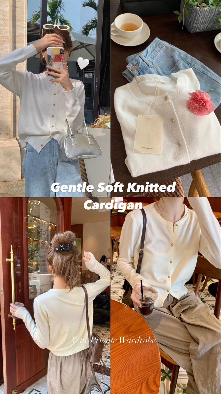 Gentle Soft Knitted Cardigan