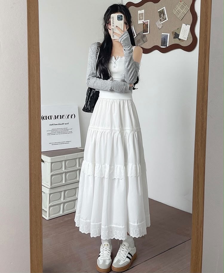 Isabelle 3 Designs Long Skirt
