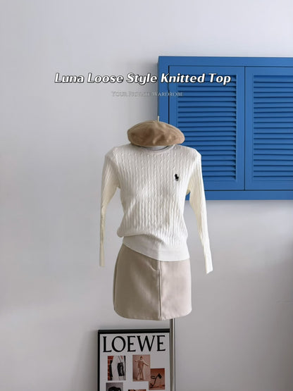 Luna Loose Style Knitted Top