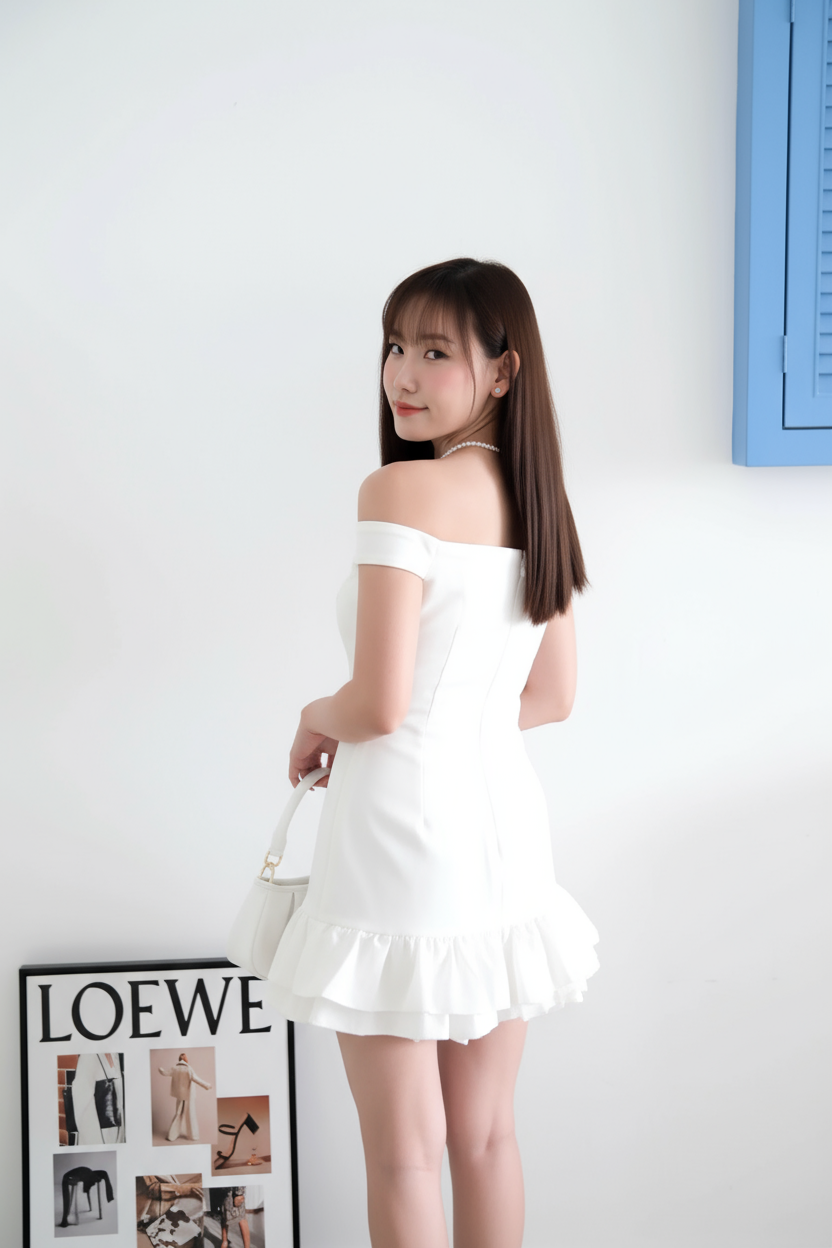 Eloise Off Shoulder Dress