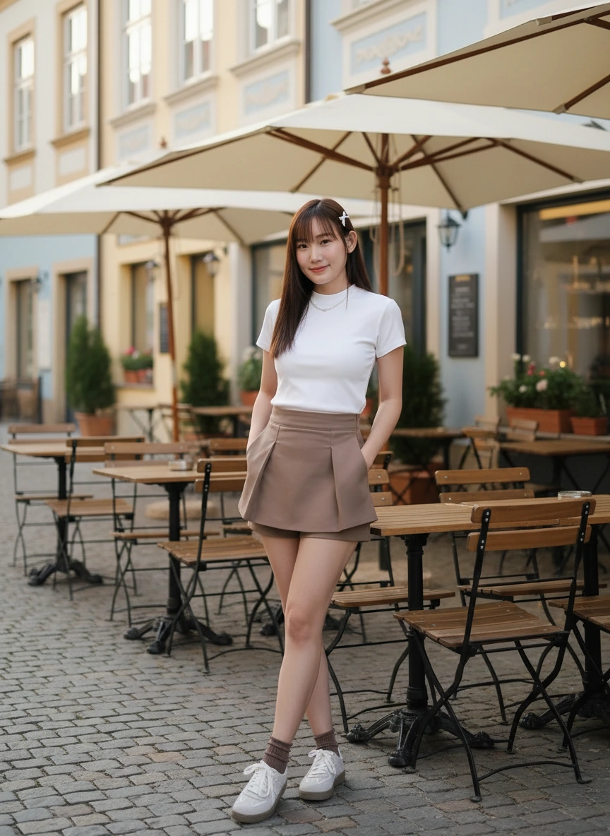 Yumi Pleated Double Layer Pants