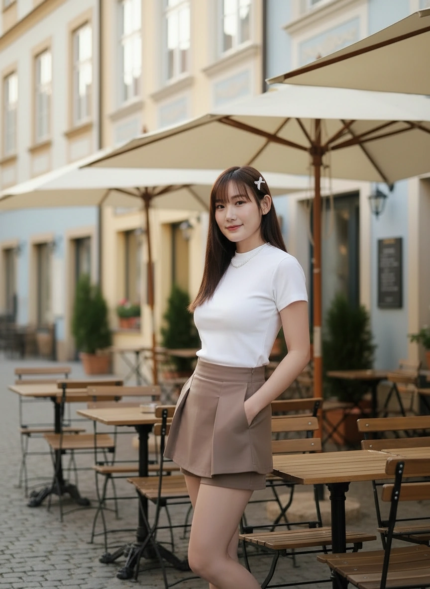 Yumi Pleated Double Layer Pants