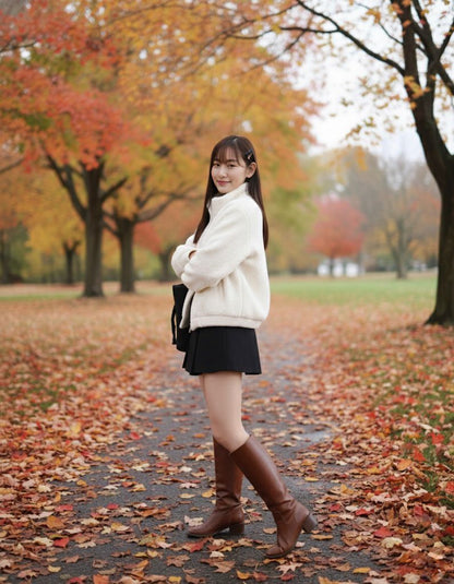Yumi Pleated Double Layer Pants
