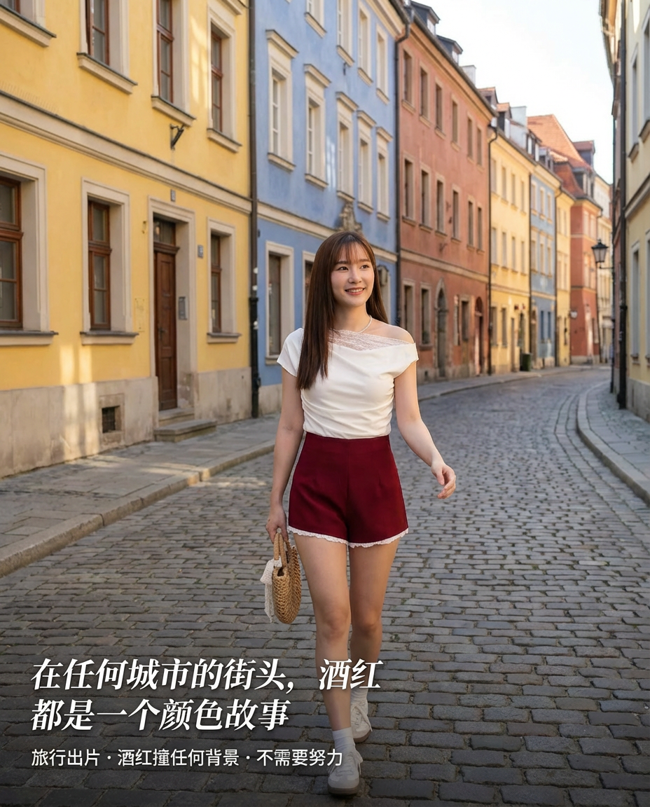 Suit Fabric A Line Lacey Shorts