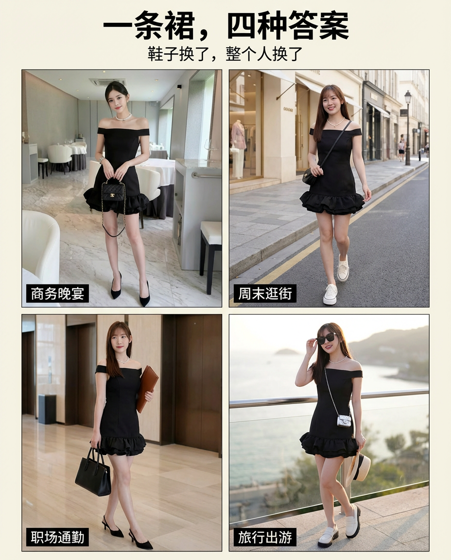 Eloise Off Shoulder Dress