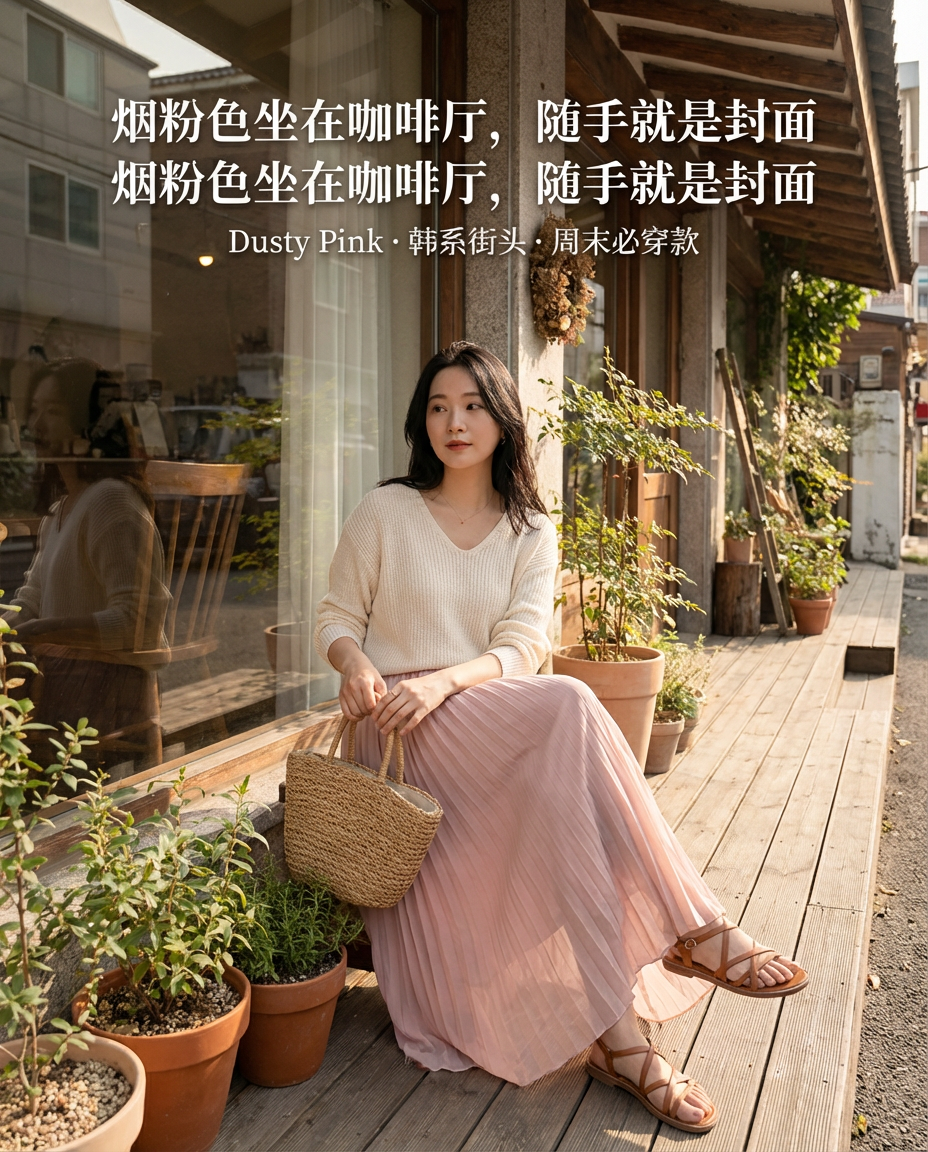 Drapey Mesh Pleated Long Skirt